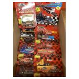 Die cast Racing Champions cars and trucks