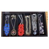 Costume jewelry necklaces