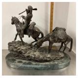 Remington bronze "Hunter Trail"