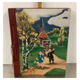 Vintage 1948 empty scrapbook