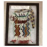 Early beaded striker bag