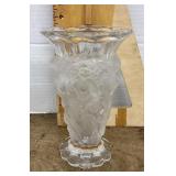 R. Lalique "Man, Woman, and Pan" crystal vase