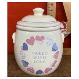 Baked with Love cookie jar