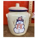 Robinson Ransbottom snowman cookie jar