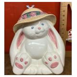 Treasure Craft Easter bunny cookie jar