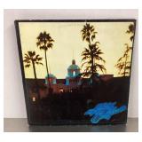 Eagles LP with poster