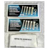 Group of cotter pins and universal clevis pins