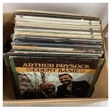 Box of LPs