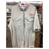 Lonestar Light logo fishing shirt size XL
