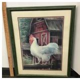 Rooster print