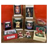 10 Hallmark ornaments