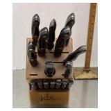 Cutco knives in Cutco knife block