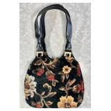 Vintage carpetbag purse