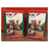 2 train stocking hangers