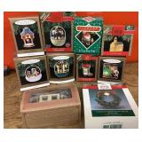 9 Hallmark Christmas ornaments +1