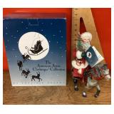 Santa Claus on horse