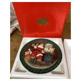 Santa Claus Coca-Cola collector plate