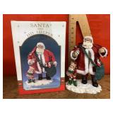 Santa and His Helper centerpiece