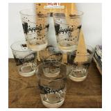 6 Stan Musial & Biggies glasses