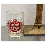 Lone Star beer glass