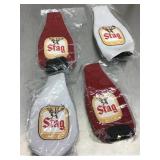 4 Stag Beer bottle coozies