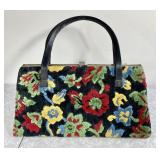 Vintage JR carpetbag handbag