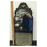 Antique wall mirror