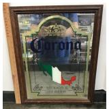 Corona bar mirror