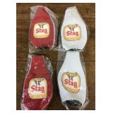 4 Stag Beer bottle coozies