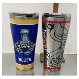 Cardinals & Blues aluminum cups