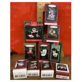 10 Hallmark Christmas ornaments