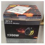 Portable electric heater