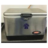 Coleman steel belted PBR cooler