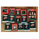 14 Hallmark mini ornaments