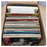 Box of LPs