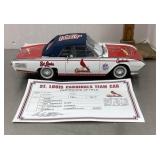 Danbury Mint Cardinals 1961 Ford T-Bird team car
