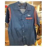 Pabst logo bowling shirt Size XXL