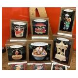 9 Hallmark ornaments