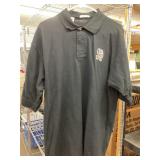 Black Colt 45 logo polo shirt Size L