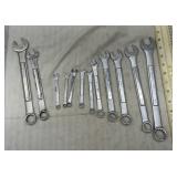Craftsman USA 12 SAE combination wrenches