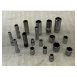 Snap-on SAE 1/4 inch sockets