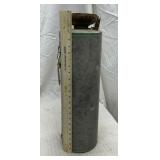 Vintage metal fire extinguisher - body only