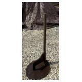 Antique log splitter