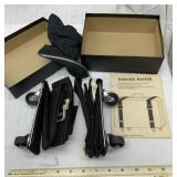 Vintage luggage straps w/wheels