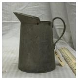 Wagner Ware metal pitcher