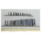 Snap-on 3/8 drive SAE USA sockets