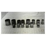 Snap-on USA 1/2 drive 14 shallow sockets