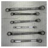 6 Tru-Fit offset SAE wrenches