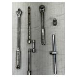 Craftsman USA 1/2 drive extensions, ratchet, more