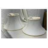 2 lamp shades